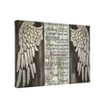 thumbnail image 1 of AatoeaX Angel Wings Wall Art Rustic In Memory Pictures Wall Decor Angel Wings I Thought of You Today Painting Prints Artwork Ready to Hang, 1 of 4