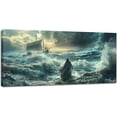 thumbnail image 1 of AatoeaX Christian Jesus Wall Art Beach Religious Pictures Wall Decor Coastal Ocean Canvas Painting Modern Artwork Home Decoration for Living Room Bathroom Bedroom Office, 1 of 4