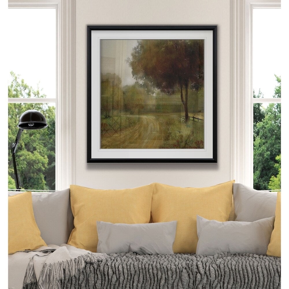 AatoeaX Country Road -Custom Print - blue, white, grey, yellow, green ...