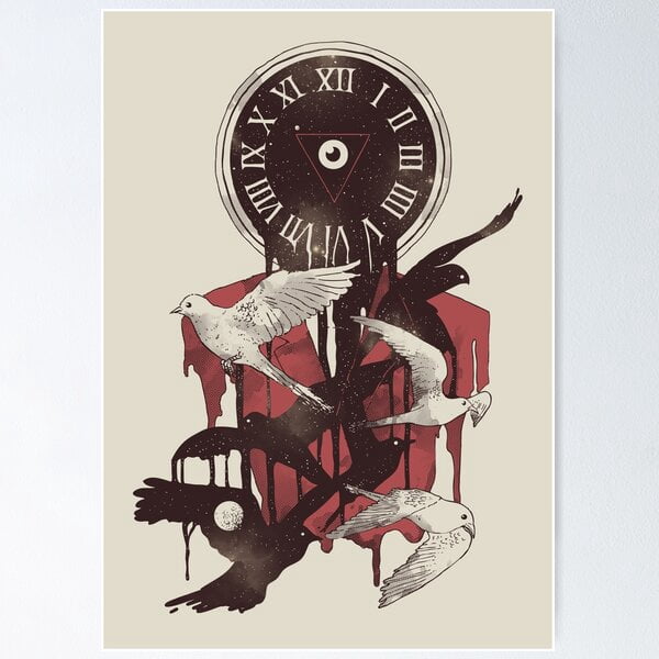 AatoeaX Existence in Time and Space Poster Aesthetic Home Decor ...