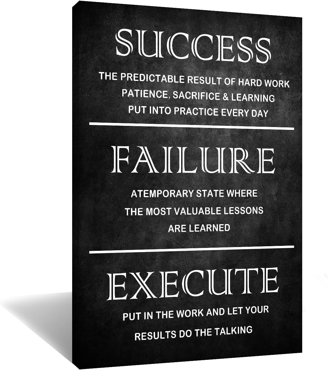 AatoeaX Inspirational Office Wall Art Motivational Quotes Poster ...