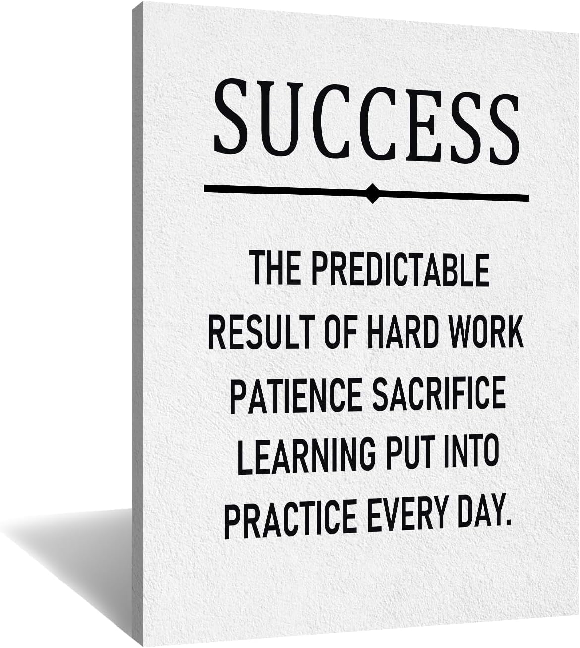 Aatoeax motivational poster wall art success inspirational quotes print