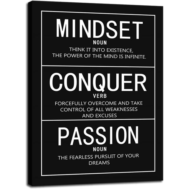 AatoeaX Motivational Wall Art Prints on Canvas Inspirational Pictures ...