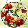 thumbnail image 1 of AatoeaX Vibrantly Graceful&nbsp;Hummingbird Acrylic Hanging - Poppy - centered, Dynamic, for Home Decor [Hummingbird, Acrylic Hanging, Poppy - centered, Dynamic, Home, Decor, Vibrant, Graceful], 1 of 5