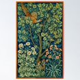 thumbnail image 1 of AatoeaX William Morris Pheasant Woodland Scene Vintage Textile Poster Aesthetic Home Decor – Perfect for Gallery Walls or Gifts,8"x12"or12"x8",Gallery Wood Frame, 1 of 4