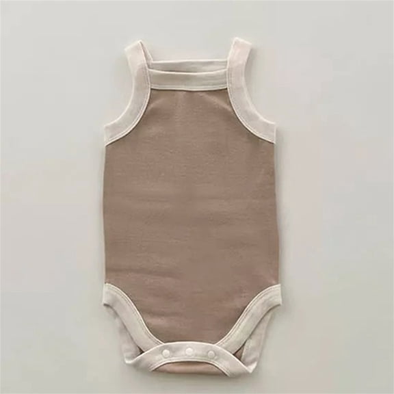 Aayomet Baby Bodysuit Sets Baby Boys Short Sleeve Bodysuit 5 Pack Baby Clothes One Piece Multipack,Khaki 6-12 Months