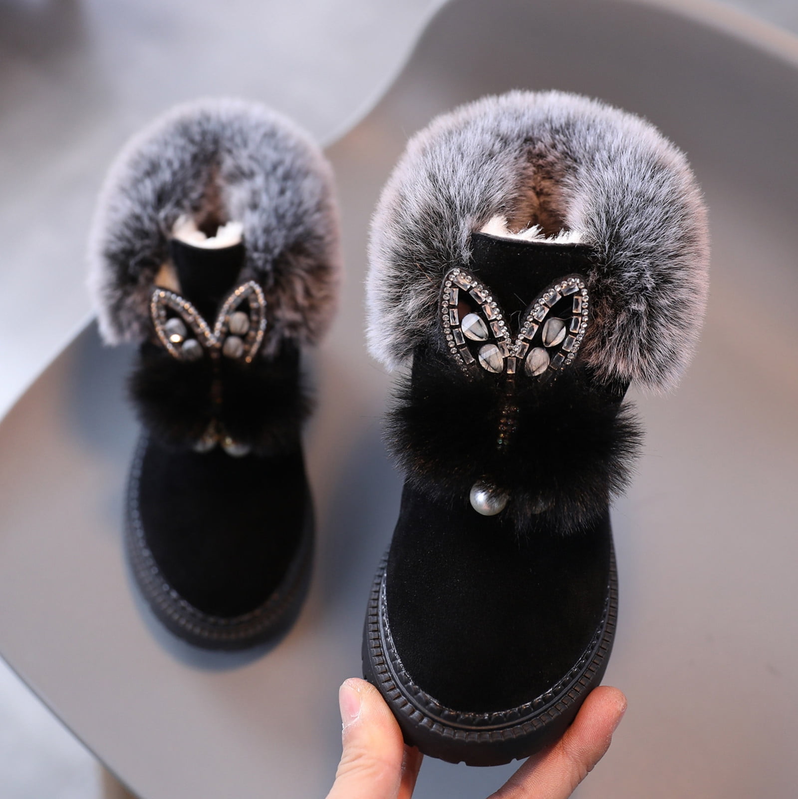 Aayomet Baby Boy Girl Walking Shoes Girls Boots Shoes Bootie Kid ...