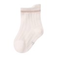 thumbnail image 1 of Aayomet Baby Boy Socks Baby Socks Crew Toddler Socks Grips Non Slip Bottom Kids Socks,Beige 1-3 Years, 1 of 4