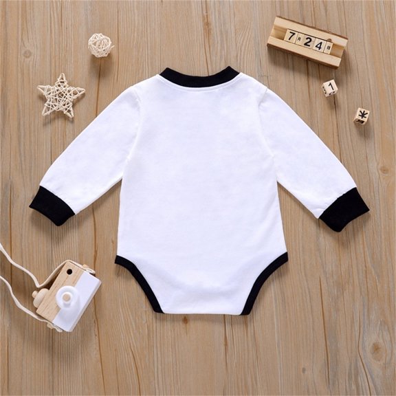 Aayomet Baby Clothes Unisex Baby Boy Girl Short Sleeve Button Romper Jumpsuit One-Piece Outfits Solid Color Clothes,White 1-2 Years