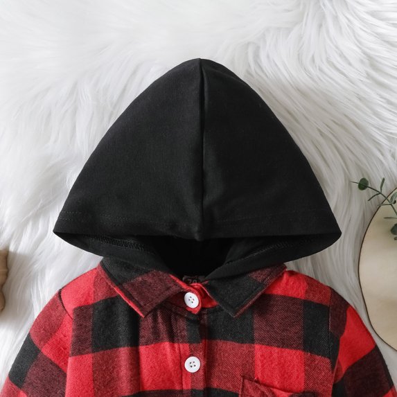 "Aayomet Baby Girl Clothes Baby Winter Romper Unisex Baby Boy Girl Button Solid Romper Bodysuit One Piece Jumpsuit Outfits Clothes,Red 12-18 Months"