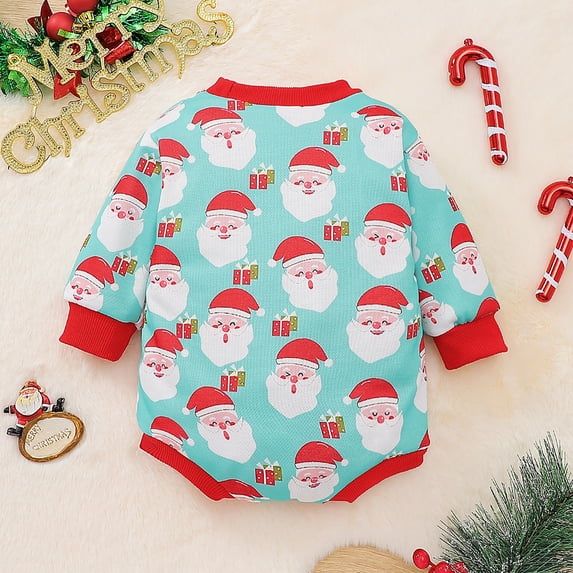 Aayomet Baby Rompers Long Sleeve Bodysuit Baby Boy baby-girls Baby Organic Cotton Gauze Overall Jumpsuit,Light Blue 6-9 Months