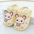 thumbnail image 1 of Aayomet Baby Shoes Boys And Girls Walking Shoes Comfortable And Fashionable Princess Shoes Boy Sandals Size 2,Yellow 4.5, 1 of 4