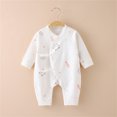 thumbnail image 1 of Aayomet Baby Winter Romper Baby boy Clothes Unisex Funny Baby Bodysuits for Girls,White 6-9 Months, 1 of 2
