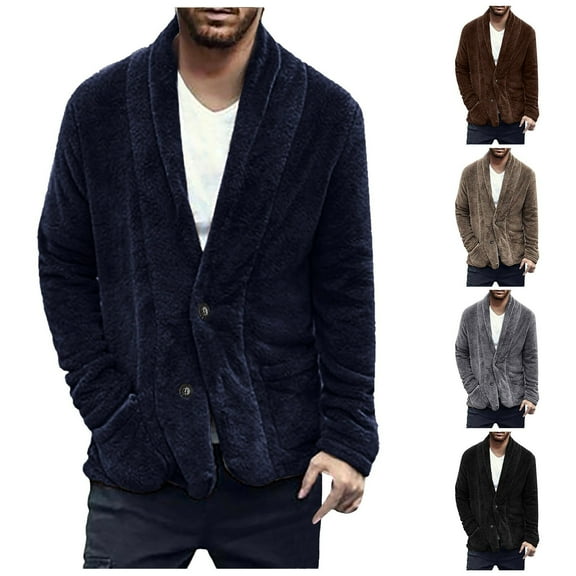 Aayomet Big Mens Winter Coats Mens Golf Jacket (Mens Windbreaker) Classic Mens Light Jacket,Navy XL