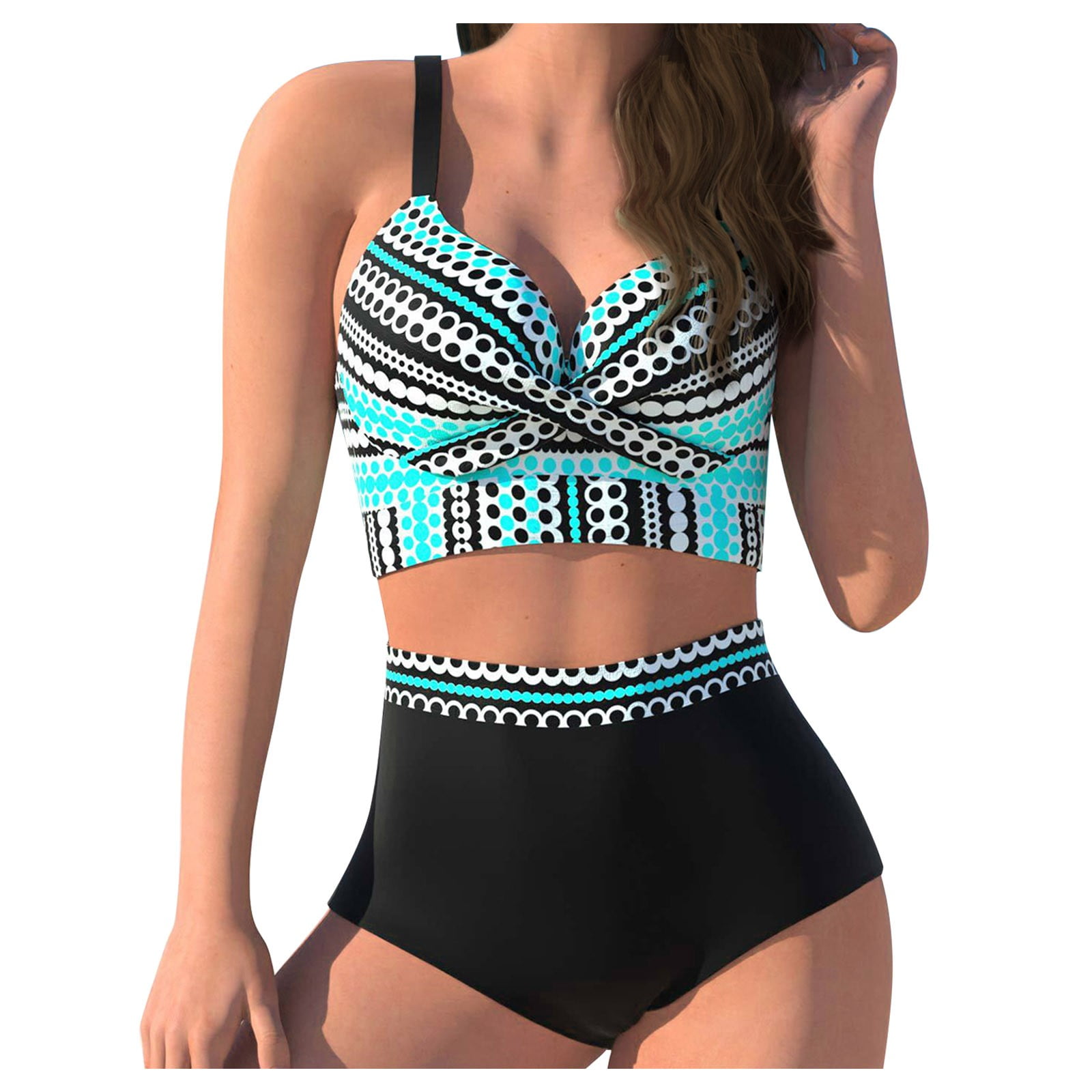 bikini met bandeau top