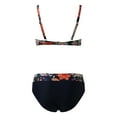 thumbnail image 1 of Aayomet Bikinis For Women Women Floral Print Retro Bikinis Swimsuit Push Up Bikini Set Two Pieces Beach Bathing Suit,Navy L, 1 of 5