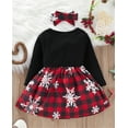 thumbnail image 1 of Aayomet Birthday Dress Flower Girl Dress Long Sleeves Lace Top Tulle Skirt Girls Lace Party Dresses, 3-6 Months, 1 of 5