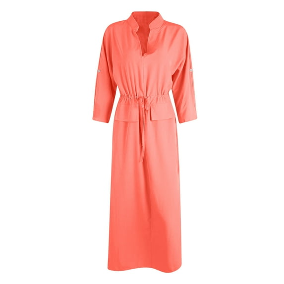 Aayomet Birthday Dresses For Women Womens Off The Shoulder Short Sleeve High Low Skater Dress,Pink XXL