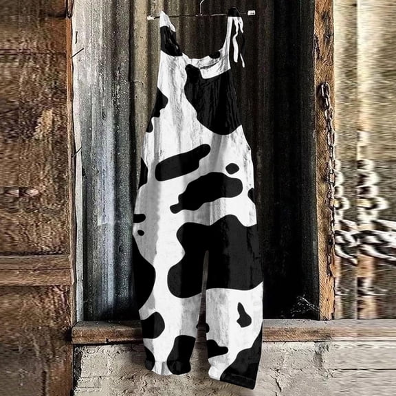 Aayomet Bodycon Jumpsuit For Women Women Comfortable Hop Jogger Spring Summer Folar Hi Waist Overalls Office Straight Leg,Black M