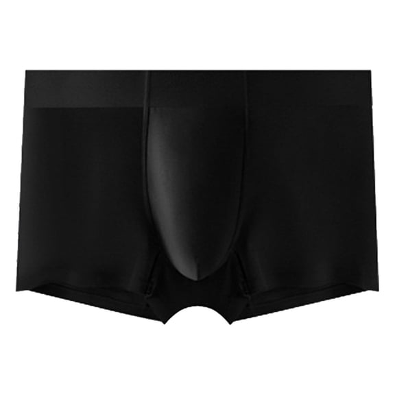 "Aayomet Boxer Briefs Men's Stretch Boxer Briefs Underwear Low Rise Men Pouch Boxer Shorts,Black 3XL"