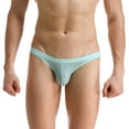 thumbnail image 1 of "Aayomet Brief For Men Men's Seamless Front Pouch Bikini Underwear Low Rise Breathable Men Tagless Briefs Underwear,Sky Blue XL", 1 of 5