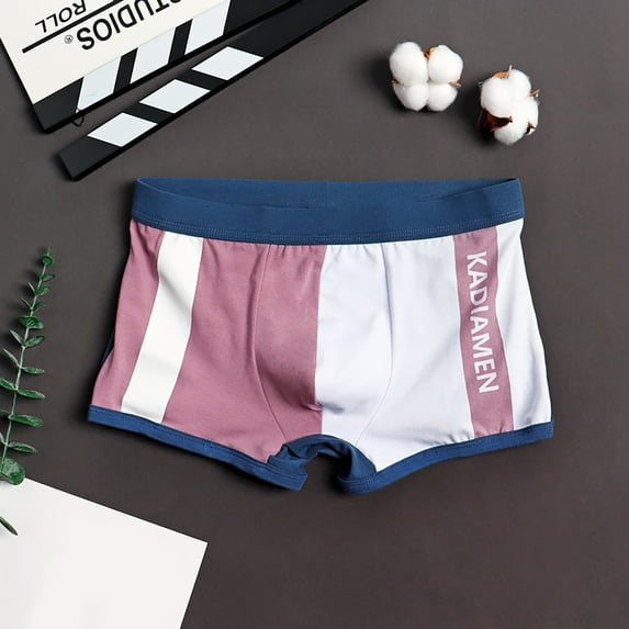 Aayomet Brief For Men Underwear Men's Underwear Multipack Cotton Classics Boxer Briefs,Purple XXL