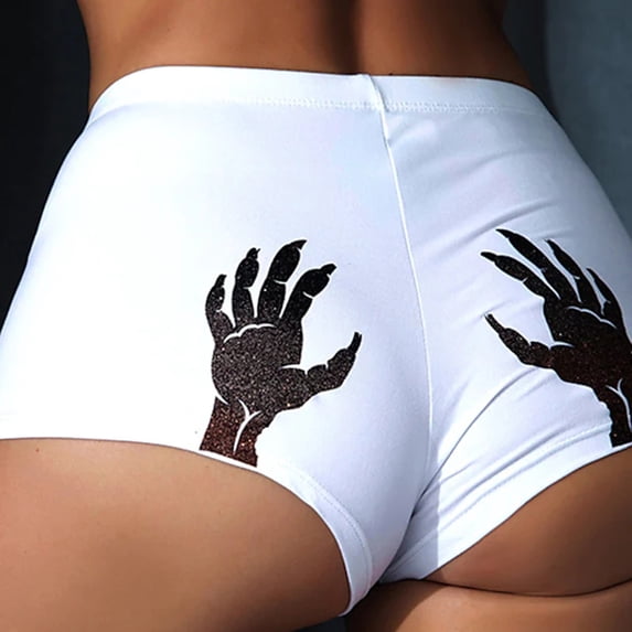 Aayomet Briefs For Women Women Mesh Bow Embroidered Lace Transparent String Underwear Back Bandage Hollow Out Panties String Briefs,White M