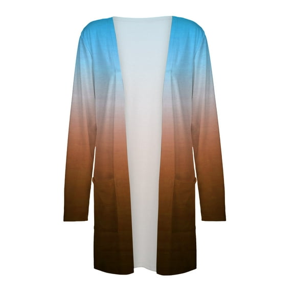 Aayomet Cardigan For Women Fall Women's Popcorn Cardigan Oversized Open Front Boyfriend Batwing Long Sleeve Fuzzy Knit Sweaters,Light Blue S-XXL