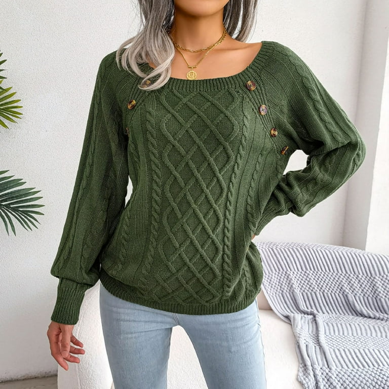 V-neck Lantern Long Sleeve Loose Sweater V-neck Lantern Long Sleeve Loose Sweater