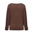 thumbnail image 1 of Aayomet Cardigan For Women Dressy Women's Turtleneck 100% Merino Wool Swetaer Fall Winter Warm Long Sleeve Knitted Pullover Sweater Jumper Tops,Coffee XL, 1 of 4