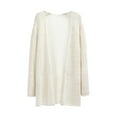 thumbnail image 1 of Aayomet Cardigan for Women Plus Size Women's Long Sweater Cardigan Sweater Top Outwear Casual Cardigan Sweater Top Jacket Fall Sweaters for 2023,White M, 1 of 4
