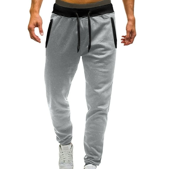 Aayomet Cargo Pants For Men Men's Lightweight Sweatpants with Pockets Open Bottom Pants Jogging Casual Gym Training Workout Pants,Gray XXL