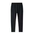 thumbnail image 1 of Aayomet Cargo Pants For Men Men's Sweatpants Casual Lounge Cotton Pajama Yoga Pants Open Bottom Straight Leg Male Sweat Pants with Pockets,Black 4XL, 1 of 5