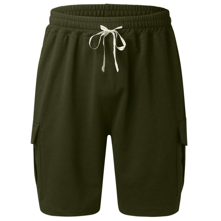 Aayomet Casual Shorts For Men Men's Rugged Flex Relaxed Fit Canvas