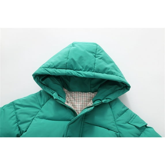 "Aayomet Coat For Boy Boys Girls Polar Jacket with Hood Winter Thick Warm Outerwear Funny Cartoon,Purple 6-7 Years"