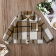 thumbnail image 1 of Aayomet Coat For Boy Toddler Girls Boys Winter Cartoon Windproof Coat Hooded Warm Outwear Jacket Down Coats for Boys Size 14,Brown 5-6 Years, 1 of 5