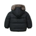 thumbnail image 1 of Aayomet Coat For Toddler Girls Girl's Sun Valley Parka Coat, Jacket with Hood,Black 3-4 Years, 1 of 5