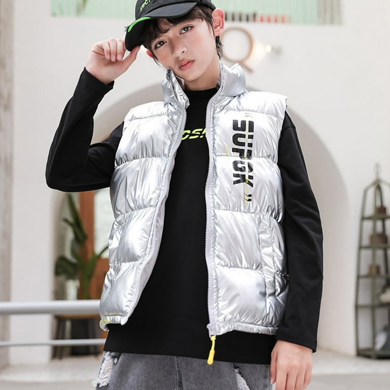 Aayomet Coats For Boys Girls Color Block Rain Jacket Lightweight Waterproof Hooded Raincoat Windbreaker Silver 4 5 Years