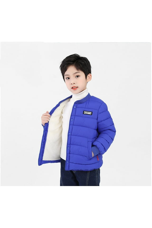 Coats For Boys Waterproof Ski Jacket Warm Winter Snow Coat Snowboarding Jackets Thick Hooded Windproof Raincoat,Blue 4-5 Years
