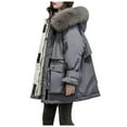 thumbnail image 1 of Aayomet Coats For Women Winter Womens Lightweight Hooded Waterproof Active Outdoor Rain Jacket,Gray S, 1 of 4