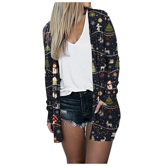 Aayomet Coats For Women Women's Blazer Jacket, Women's Lapel Collar Long Sleeve Double Button Work Office Blazer Jackets,Black XL