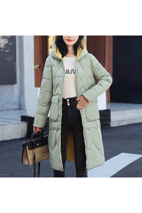 Coats For Women Women's Shawl Collar Single Winter Long Belted Coat,Mint Green XL