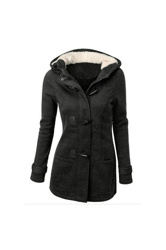 Coats For Women Womens Casual Lightweight Quilted Jacket Long Sleeve Oversized Warm Winter Button Coat with Womens Puff Jacket,Gray M