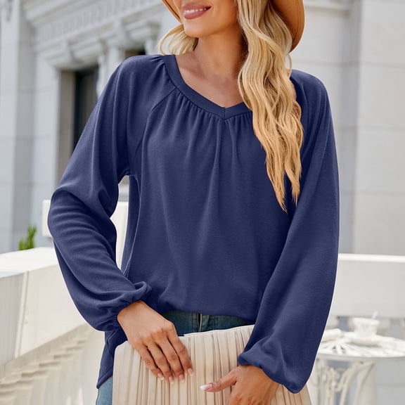 Aayomet Crewneck Sweatshirts For Women Women's Tie Dye Color Block Crewneck Long Sleeve Casual Loose Pullover Sweatshirt Tops,Blue S