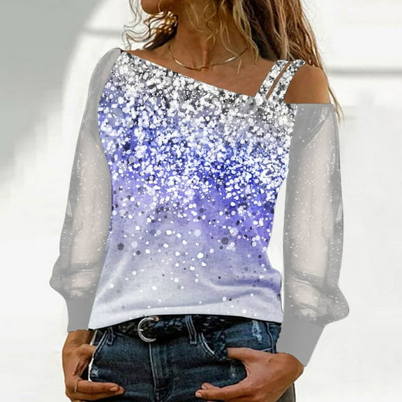 Aayomet Crop Tops For Women T Shirts for Womens Long Sleeve Casual Fall Tops Tees Ladies Loose Tunic Top Side Split Tshirts,C M