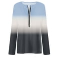 thumbnail image 1 of Aayomet Crop Tops Womens 2023 Simple Crewneck Long Sleeve Casual Solid & Tie Dye Thin Pullover Sweatshirts Tops Shirts,F S, 1 of 3