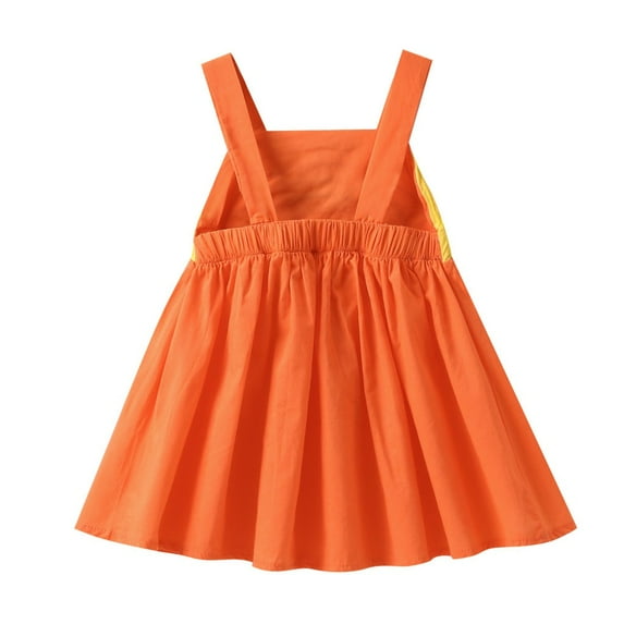 Aayomet Cute Dresses For Teen Girls Girls Vintage Lace Dresses Long Sleeve Tulle A-Line Princess Wedding Party Dress with Pom Pom Flower Girl Dress,Orange 12-18 Months