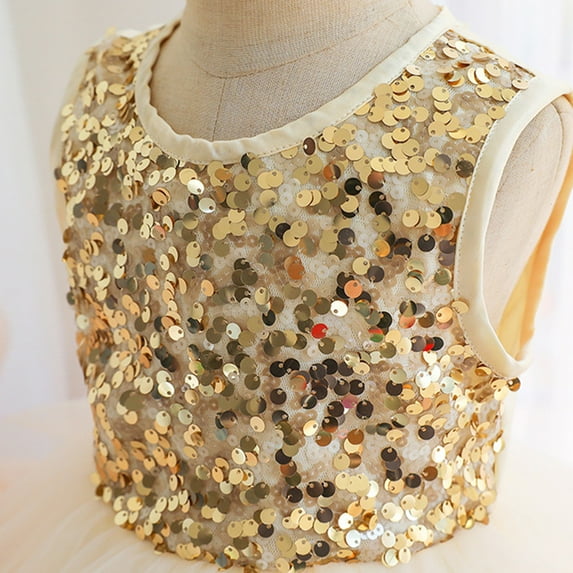 Aayomet Dresses For Teens Girls Vintage Dresses Girls' Special Occasion Dress 50s Retro Kids Dresses Swing Rockabilly Sleeveless,Beige 6-7 Years