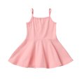 thumbnail image 1 of Aayomet Dresses For Teens Toddler Baby Girl Tutu Tulle Dress Sleeveless Fluffy Cute Party Sundress,Pink 80, 1 of 5