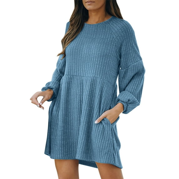 Aayomet Dresses That Hide Belly Fat Women Fashion Ruched Elegant Bodycon Long Sleeve Wrap Front Solid Color Casual Basic Fitted Short Dresses